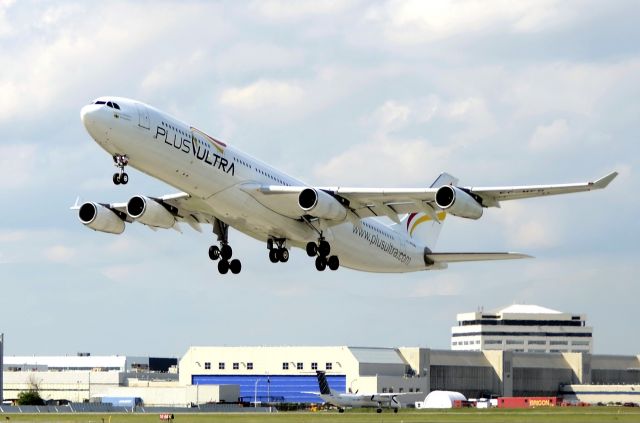 Airbus A340-300 (EC-FMB) - Chartered by Sata Internacional