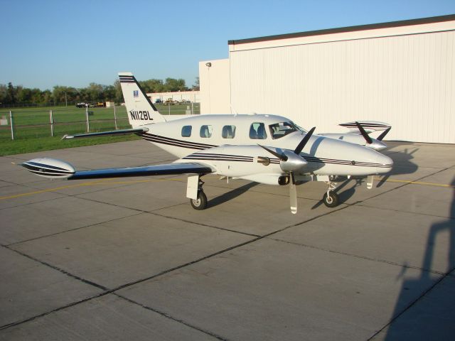 Piper Cheyenne 2 (N112BL) - This aircraft is flown by the North Dakota Department of Transportation.  It is used to transport DOT executives, DOT employees and sometimes the Governor of ND.