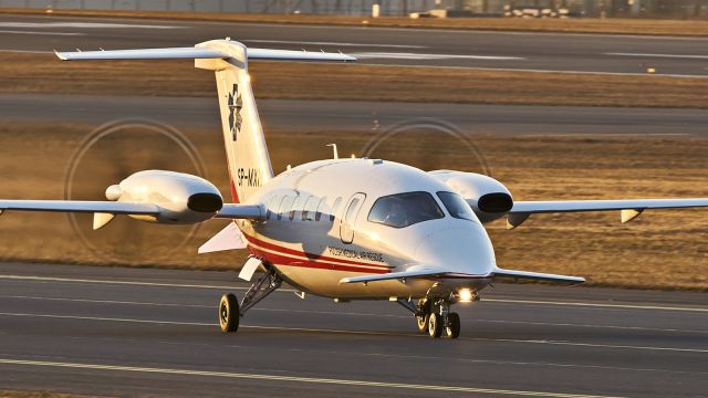 Piaggio P.180 Avanti (SP-MXH) - Piaggio P-180 Avanti in service of Polish Medical Air Rescue captured at Poznan Airport (EPPO) 