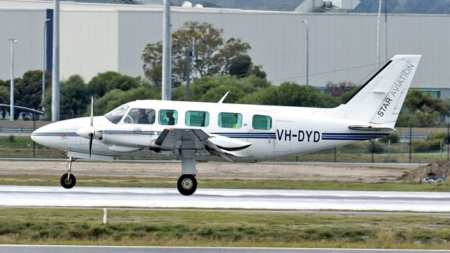 Piper Navajo (VH-DYD) - Piper PA-31-350 Star Aviation R03 YPPH 140718.