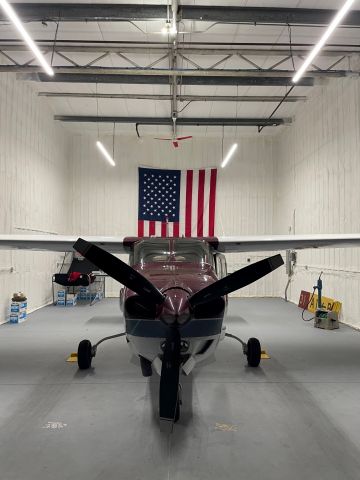 Cessna P210 Pressurized Centurion (N4570K) - Hangar Shot!