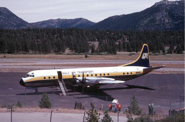 Lockheed L-188 Electra (N8355C) - Flying junkets in the early 1980’s; former Denver Ports of Call & American Flyers aircraft.