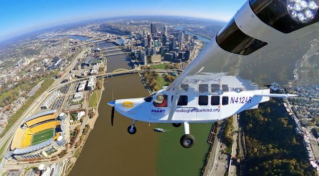 GIPPSLAND GA-8 Airvan (N412AR) - Pittsburgh Aviation Animal Rescue Team on our way to rescue 28 dogs.