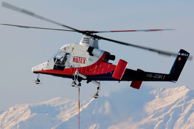 HB-ZGK — - Kamax in the snowy mountain panorama near Brienz