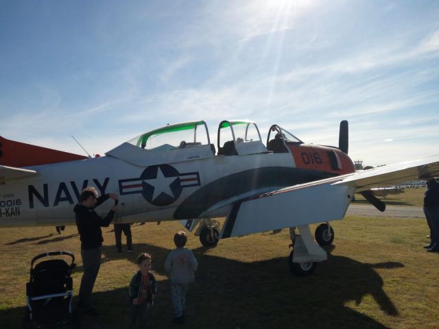 North American Trojan (VH-KAN) - This was taken at the RACWA open day.