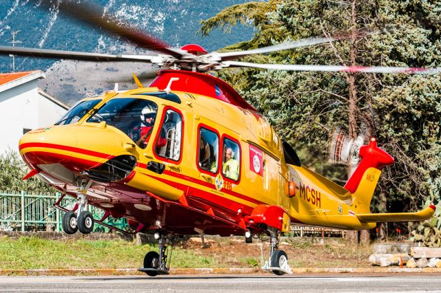 AGUSTAWESTLAND AW-169 (I-MCSH) - Take off from Castrovillari Hospital (CS)