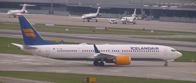 Boeing 737 MAX 9 (TF-ICB) - TFICB08112021ZRH.