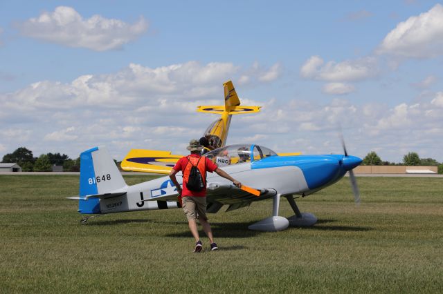 Vans RV-8 (N526KP) - Oopsies. On flightline