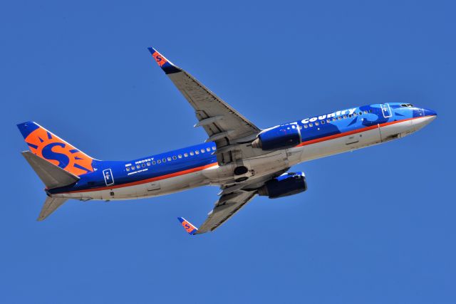 Boeing 737-800 (N809SY) - Departing 5-R on 06-16-21