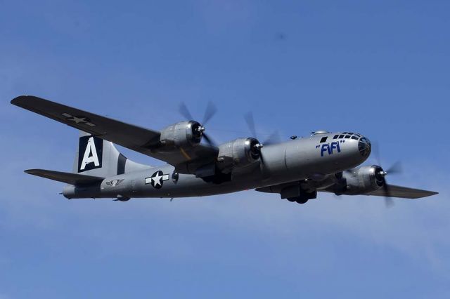 Boeing B-29 Superfortress (N529B) - Boeing B-29 Superfortress N529B Fifi at Deer Valley, Arizona on February 26, 2015