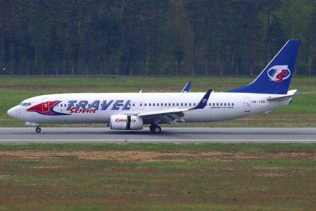 Boeing 737-800 (OK-TSD)