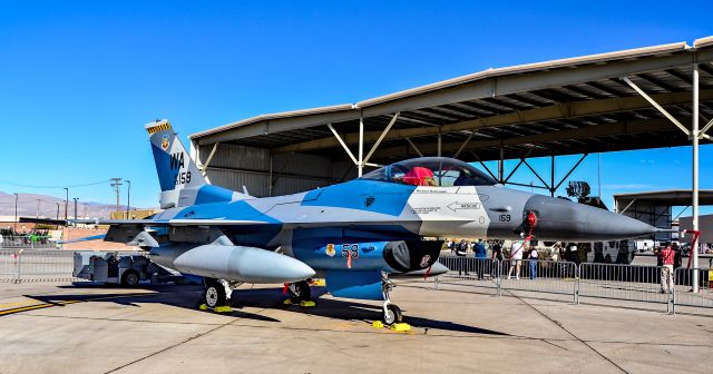 Lockheed F-16 Fighting Falcon (83-1159) - General Dynamics F-16C Fighting Falcon - WA - 83-0159 64 AGRS - Aviation Nation 2017br /Las Vegas - Nellis AFB (LSV / KLSV)br /USA - Nevada, November 11, 2017br /Photo: TDelCoro