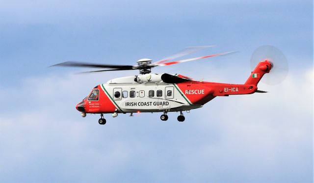 EI-ICA — - irish coast guard s-92a ei-ica training at shannon 30/8/20.