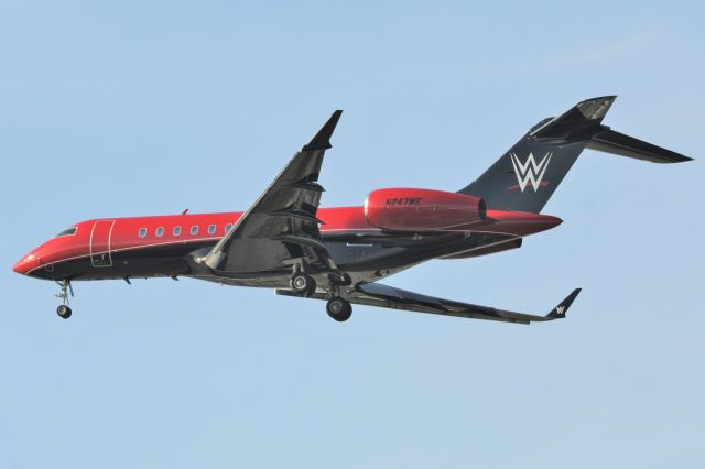 Bombardier Global 5000 (N247WE) - World Wrestling Entertainment bird.