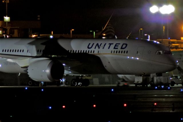 Boeing 787-8 (N29907) - a rel=nofollow href=http://flightaware.com/live/flight/N29907/history/20141111/0015Z/YMML/KLAXhttp://flightaware.com/live/flight/N29907/history/20141111/0015Z/YMML/KLAX/a