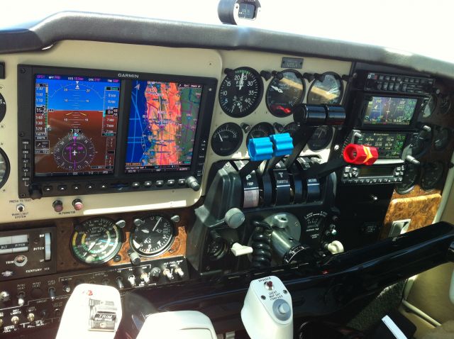 Beechcraft 55 Baron (N155JA) - Cruisin