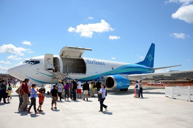 BOEING 737-300 (VH-NLI) - Wellcamp Airport open day 28/9/2014