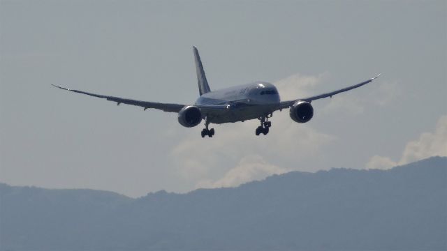 Boeing 787-8 (JA828A) - JA828A / Boeing 787-8 Dreamliner br /2015-03-01 NH172 Tokyo (NRT)-->San Jose (SJC) 17:51JST-->Landed 10:04