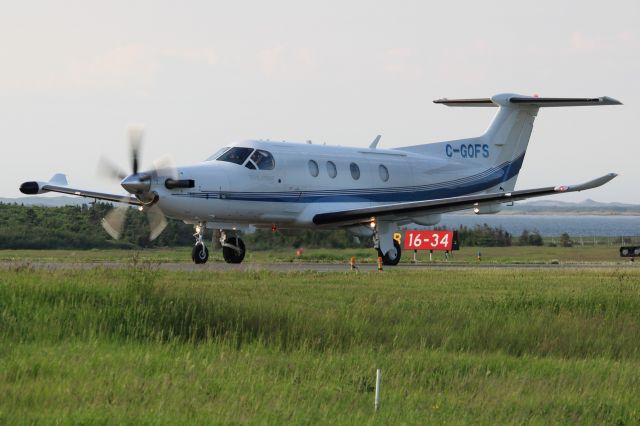 Pilatus PC-12 (C-GOFS) - ACASS CANADA