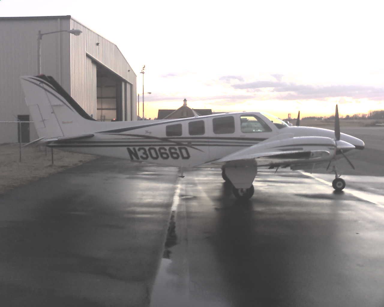 Beechcraft Baron (58) (N3066D) - Baron 58 based out of Lexington North Carolina