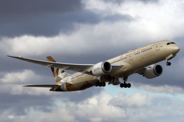 Boeing 787-9 Dreamliner (A6-BLF) - Boeing B789 E tihad Airways A6-BLF YPPH 41216 YPPH 3/12/16