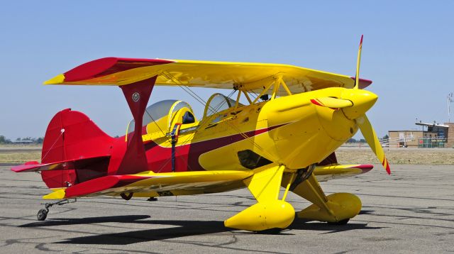 N88YY — - N80YY (PITTS S1-SS ULTIMATE) parked at the self-serve fuel, at Merced Regional Airport (KMCE)