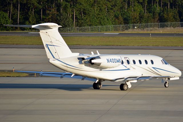 Cessna Citation III (N400WK) - departing to MYNN