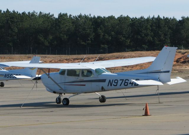 Cessna Skyhawk (N9784B) - Parked at the Ruston,LA airport.