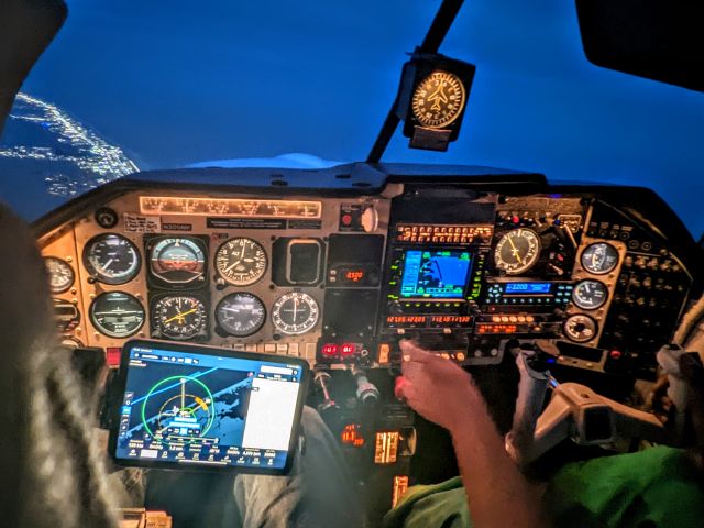 Mooney M-20 (N205MK) - Ocean City at Dusk