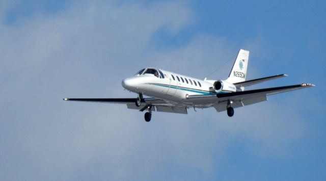 Cessna Citation V (N265CM) - On final is this MEDCENTER AIR 1999 Cessna Citation Ultra 560 in the Winter of 2021.