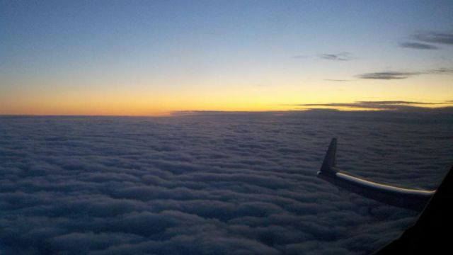 Canadair Regional Jet CRJ-200 — - Taken at FL320