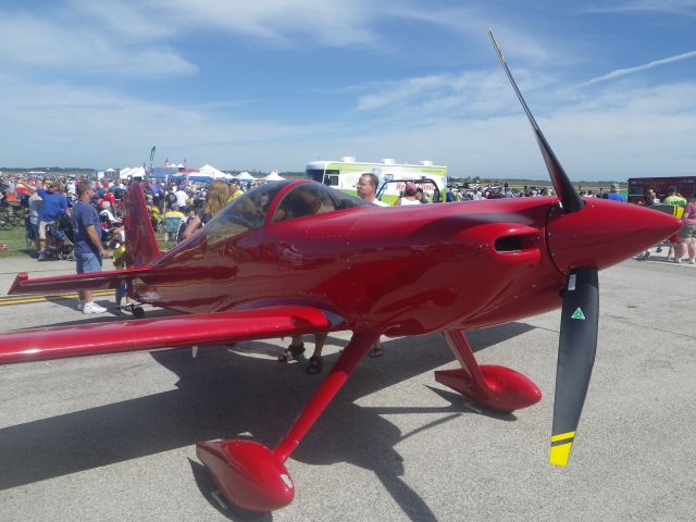 TEAM ROCKET F-1 (N84MF) - At Thunder in the Valley air show in Waterloo, IA. 8.27.11