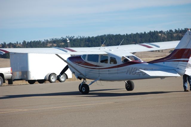 Cessna 205 (N8204Z) - On the ramp afer the flight