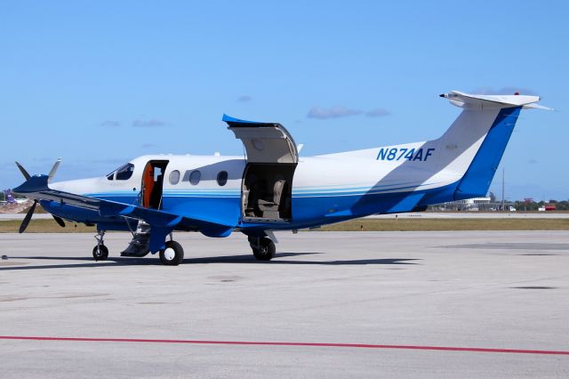 Pilatus PC-12 (N874AF)