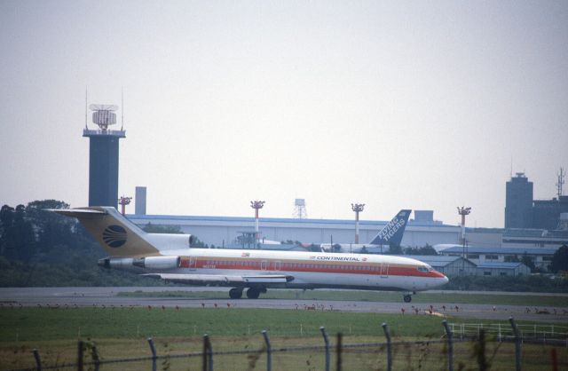 Boeing 727-100 (N66732) - Departure at Narita Intl Airport Rwy16 on 1985/07/17