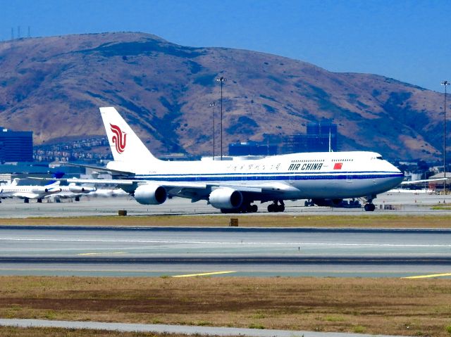 BOEING 747-8 (B-2486) - CCA986 SFO-PEK