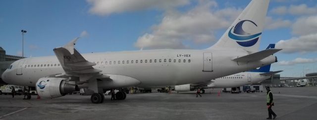 Airbus A320 (LY-VEX) - This plane is leased to Cubana fron Avion