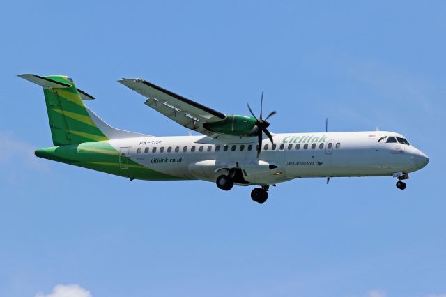 Aerospatiale ATR-72-600 (PK-GJS)