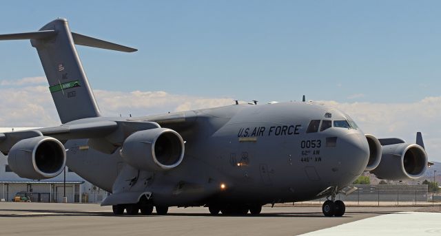 Boeing Globemaster III (98-0053) - USAF C-17A Globemaster (98-0053)br /Based: McChord
