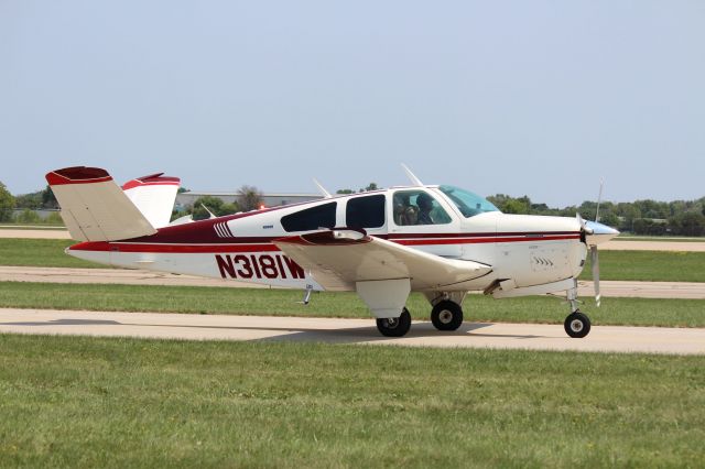 Beechcraft 35 Bonanza (N3181W) - AirVenture 2021