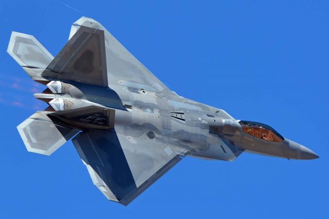 Lockheed F-22 Raptor — - Lockheed-Martin F-22A Raptor of the 192nd Fighter Wing based at Joint Base Langley-Eustis, Virginia at Davis-Monthan AFB on March 4, 2018. 