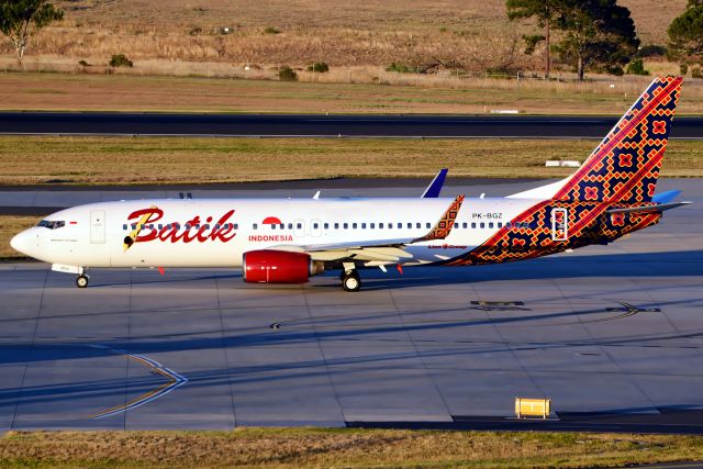 Boeing 737-800 (PK-BGZ)