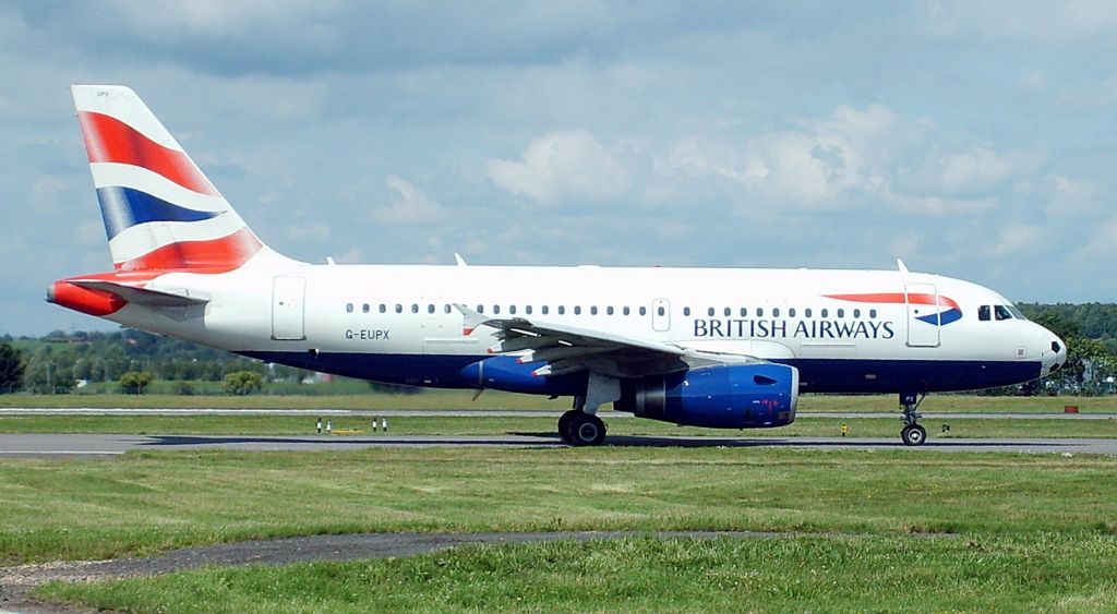 Airbus A319 (G-EUPX) - British Airways