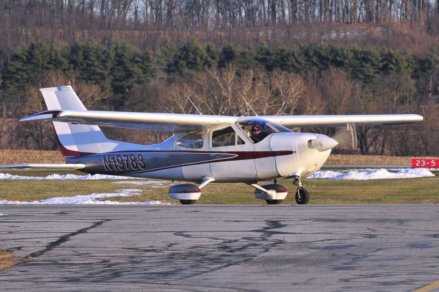 Cessna Cardinal (N19783) - Seen at KFDK on 12/27/2009.  The absence of the strut creates a really clean look on this plane.    a href=http://discussions.flightaware.com/profile.php?mode=viewprofile&u=269247  [ concord977 profile ]/a