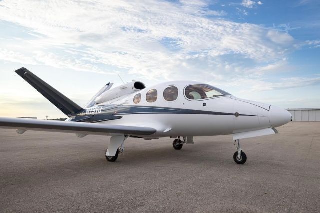 Cirrus Vision SF50 (N19VJ) - Vision Jet parked at KDAY