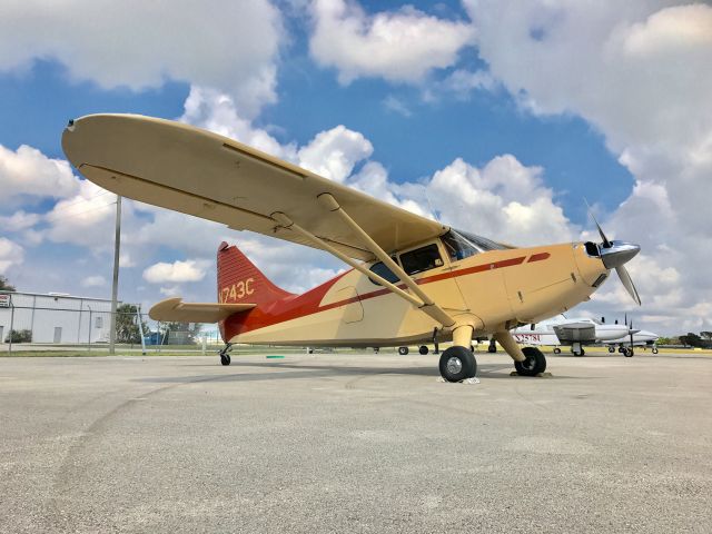 Piper 108 Voyager (N743C) - Stinson 108-3 N743C