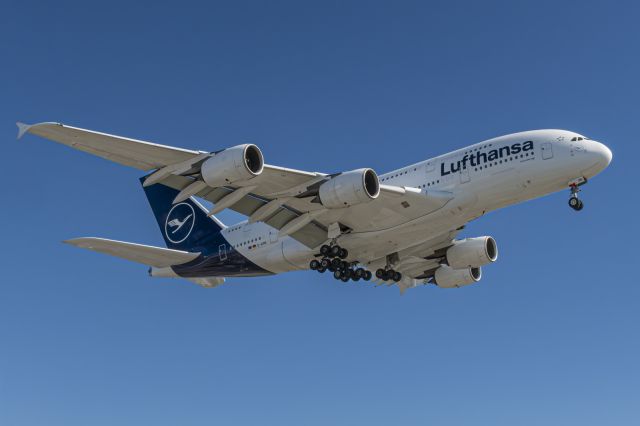 Airbus A380-800 (D-AIMK) - Arrival at LAX