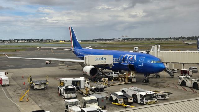 Airbus A330-300 — - A330 at Gate E6