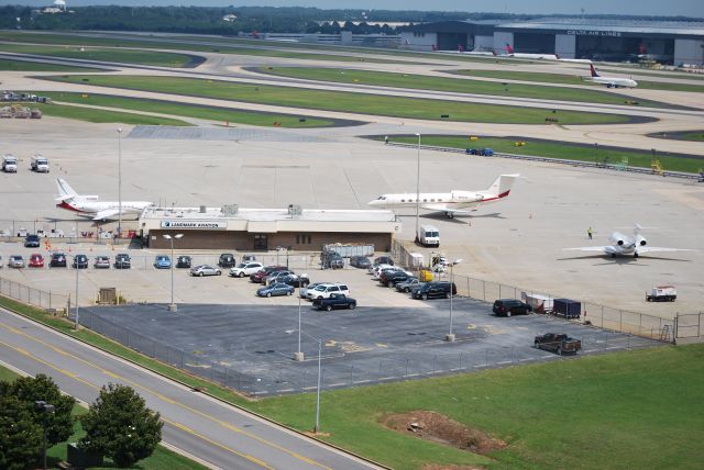 KATL — - FBO, Landmark Aviation at Atlanta-Hartsfield International Airport - 6/15/12