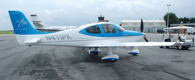 Cirrus SR-22 (N411PK) - Turbo Cirrus in Danville Va. 6-17-09